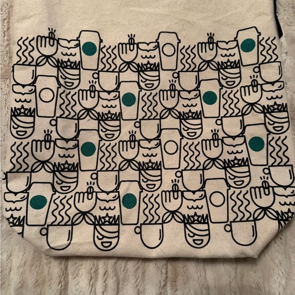 Starbucks Canvas Tote Bag - Picture 7 of 9
